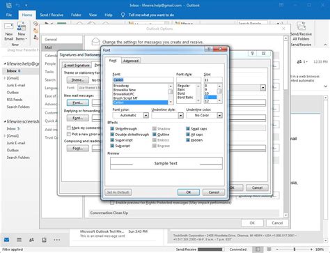 add font to outlook|Change Default Font in new Outlook for Windows.